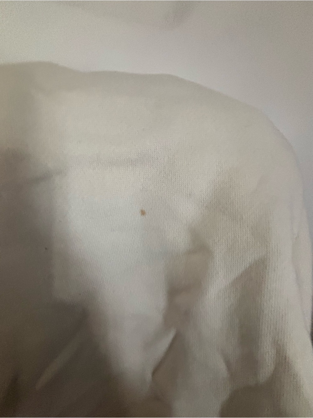 True Religion Men’s Cream Sweatpants with Gold Logo has couple stains easy Oxi - Picture 3 of 6